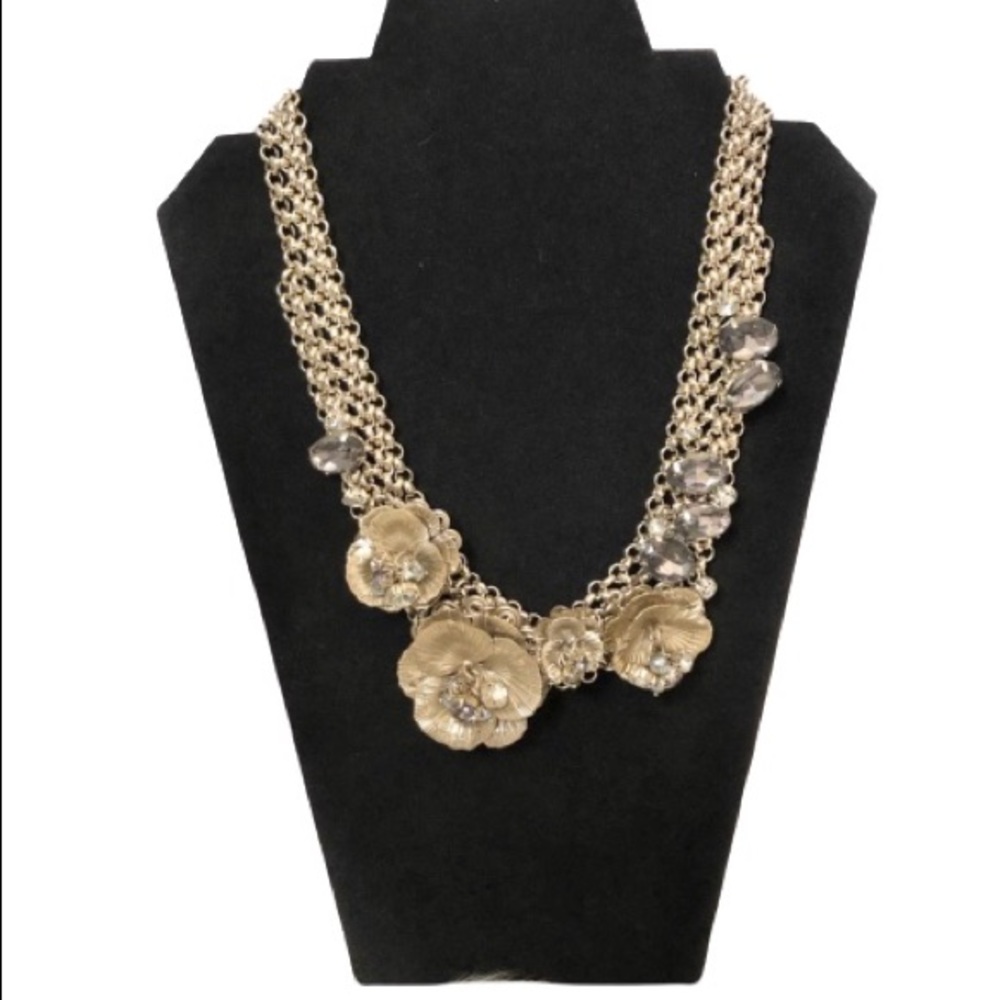 Vintage Loft Floral Chain Necklace